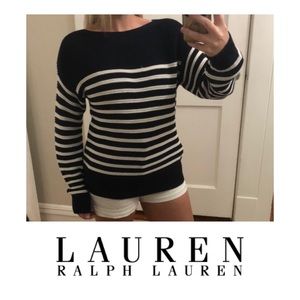 NWT✨Lauren Ralph Lauren Nautical Sweater, sz M